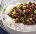Rice & beef