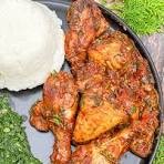 Ugali chicken